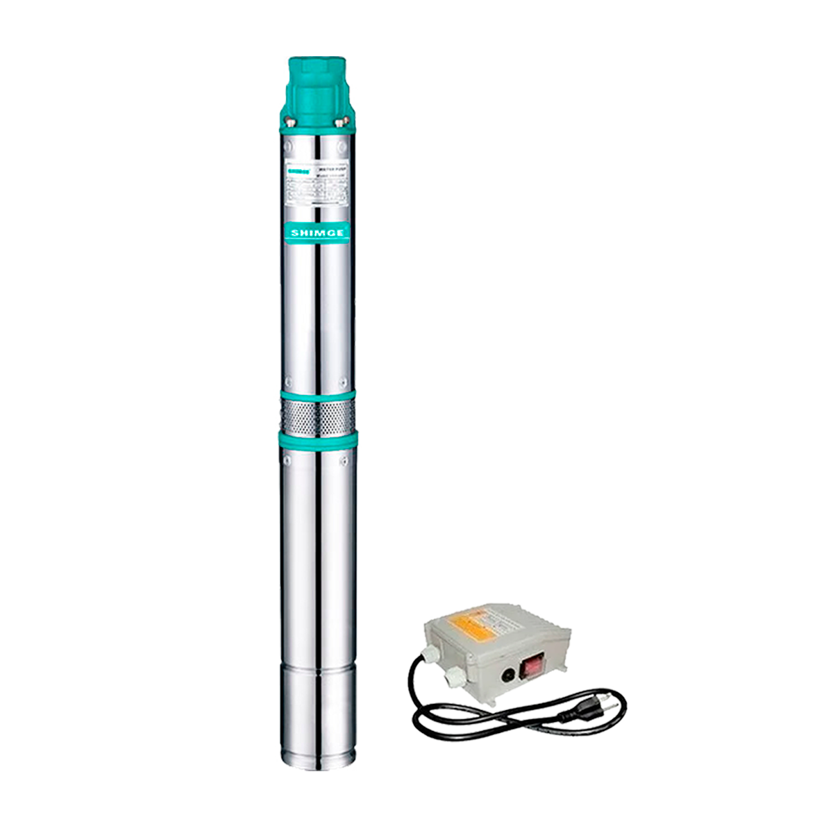 Sumergible de Pozo | 4" 1.5HP - 4SPM8/9 - Con Tablero